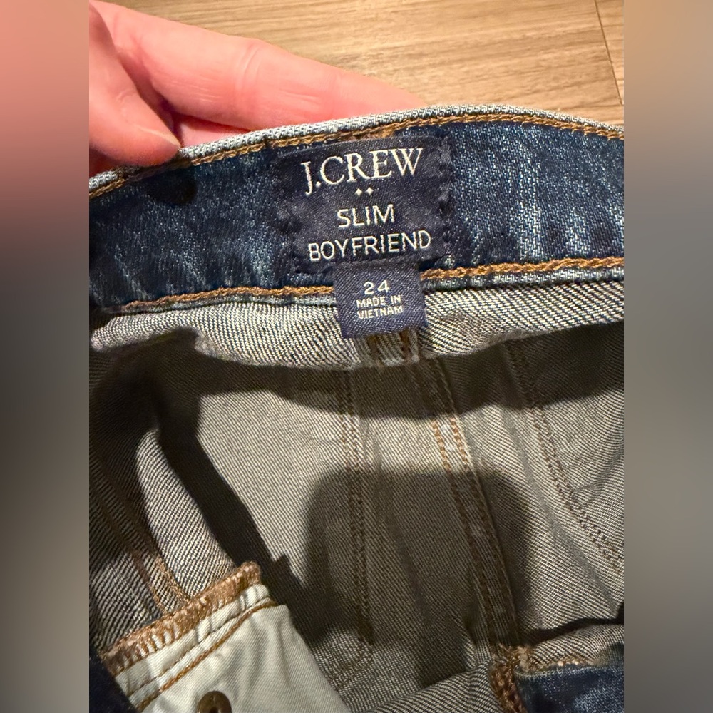 J. Crew Factory Petite Slim Boyfriend Jeans - Picture 8 of 11